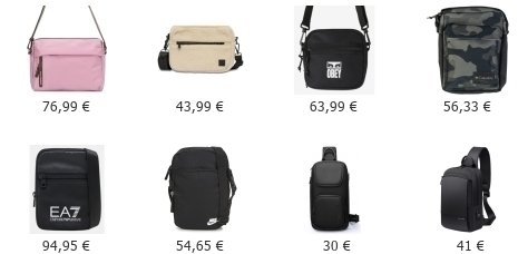 Τσαντάκια Ώμου - Χιαστί