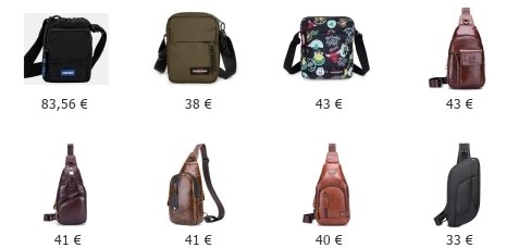 Τσαντάκια Ώμου - Χιαστί