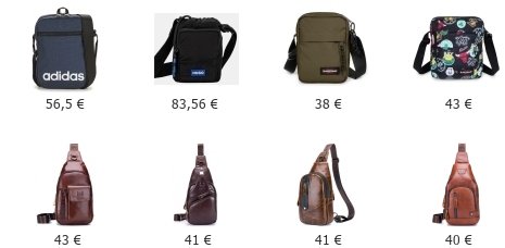 Τσαντάκια Ώμου - Χιαστί