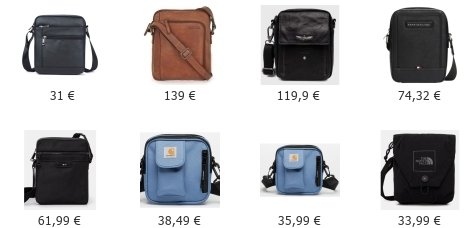 Τσαντάκια Ώμου - Χιαστί